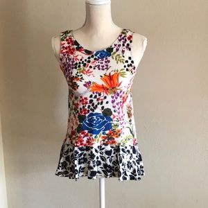 9 HIS S’ CL ANTHROPOLOGY FLORAL TOP😍